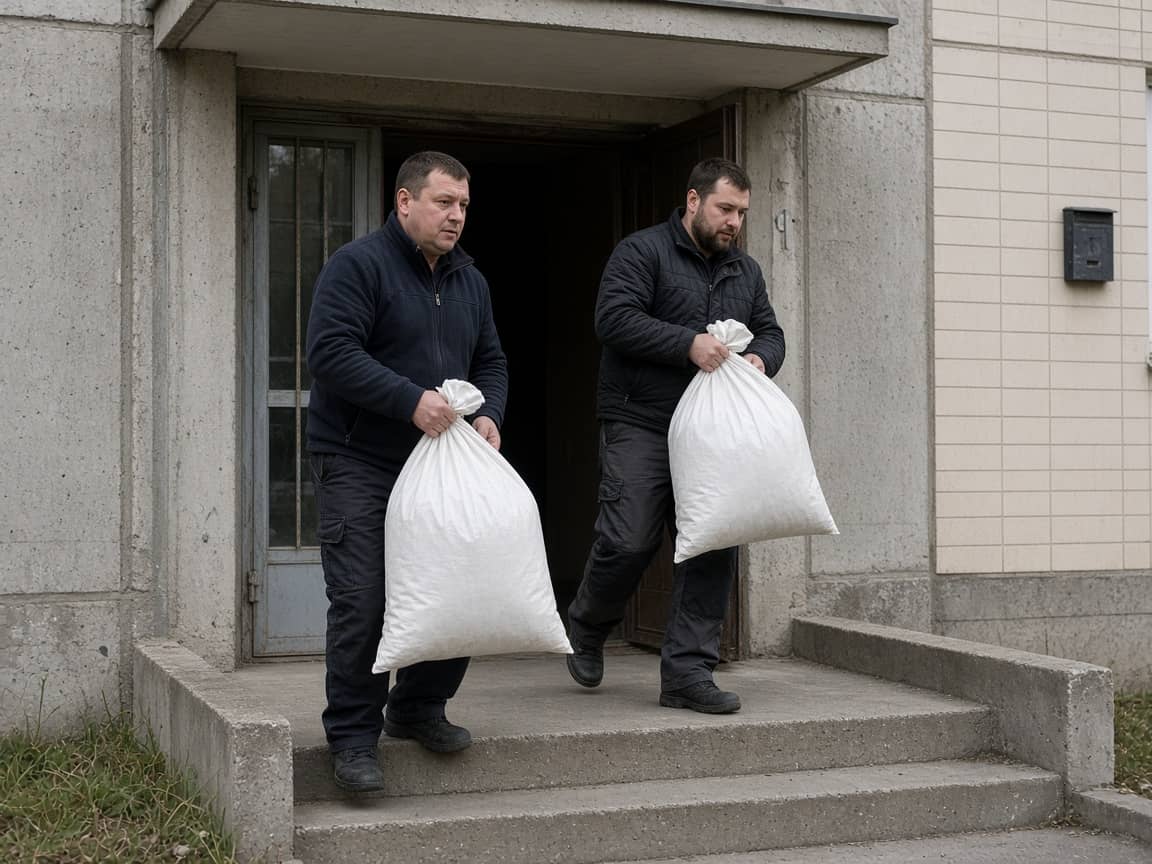 Вывоз мусора на полигон